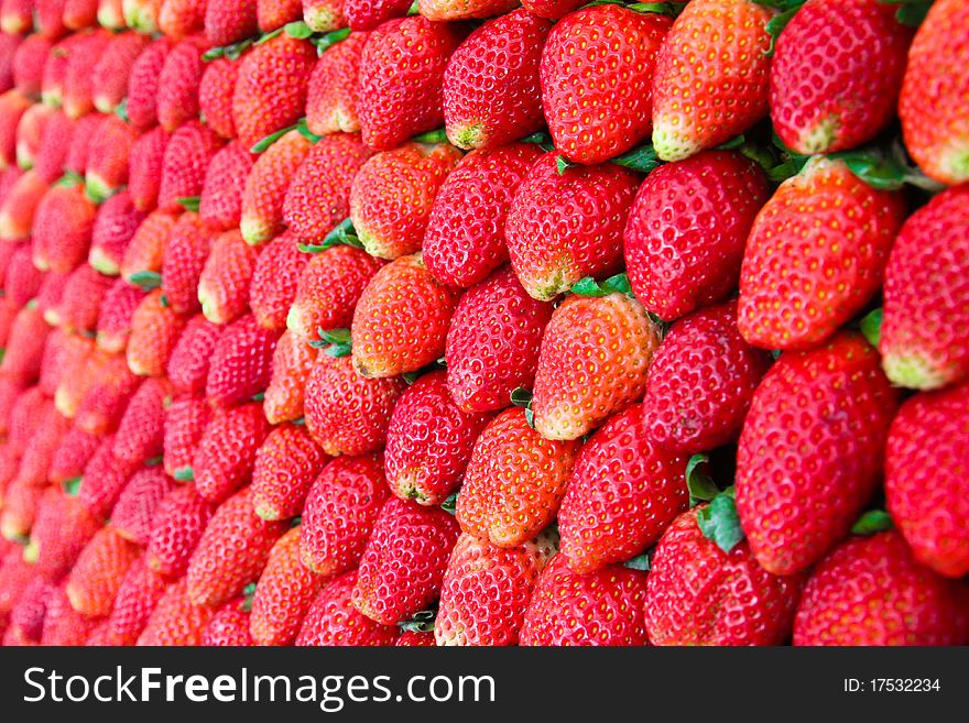 Fresh Strawberry For Background