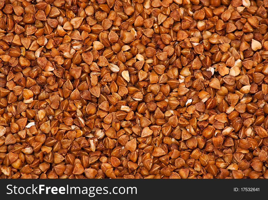 Buckwheat texture or background or pattern