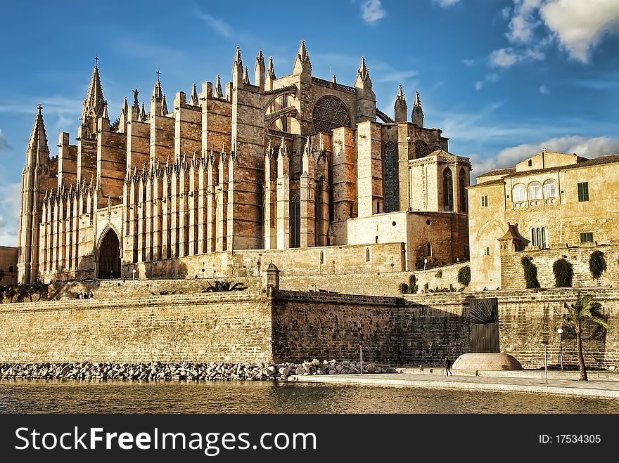 Gothic Cathedral of Palma de Mallorca (Balearic Islands - Spain)