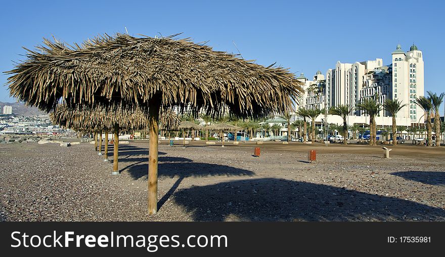 View On Resort Hotels In Eilat City, Israel