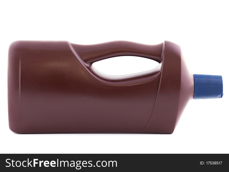 Brown Plastic Bottle