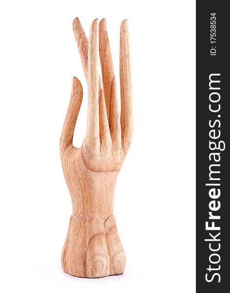 Wooden Female Hand