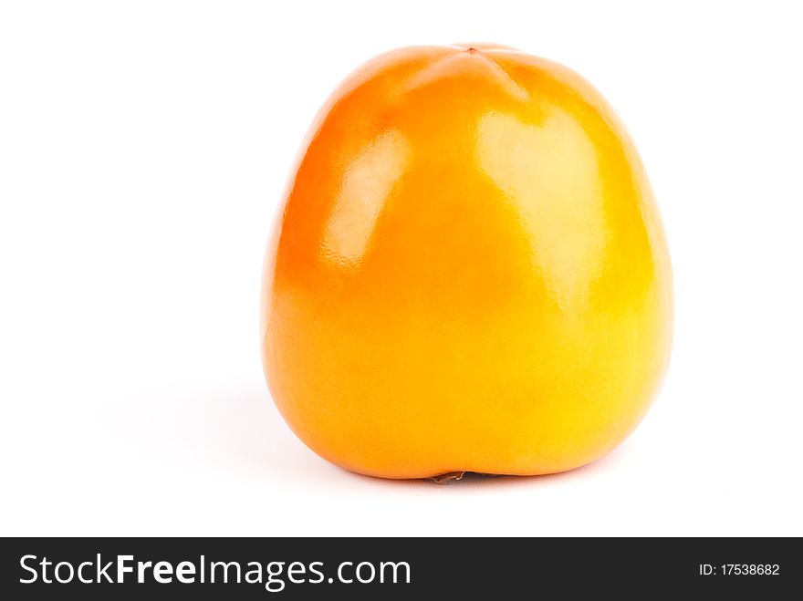 Persimmon isolated on white background