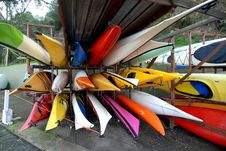 Canoes Royalty Free Stock Photo