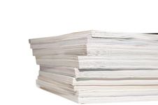 Heap Of Magazines Stock Images