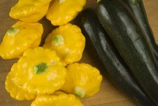 Green And Yellow Squash Marrow Pumpkin Stock Images Green And Yellow Squash Marrow Pumpkin Stock Images