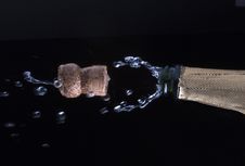 Champagne And Cork Royalty Free Stock Photo Champagne And Cork Royalty Free Stock Photo