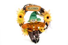 Door Wreath Stock Images Door Wreath Stock Images