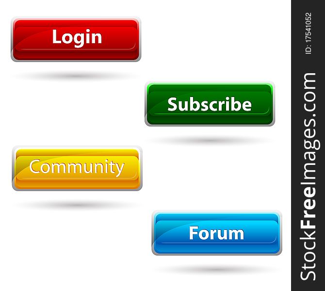 Website buttons