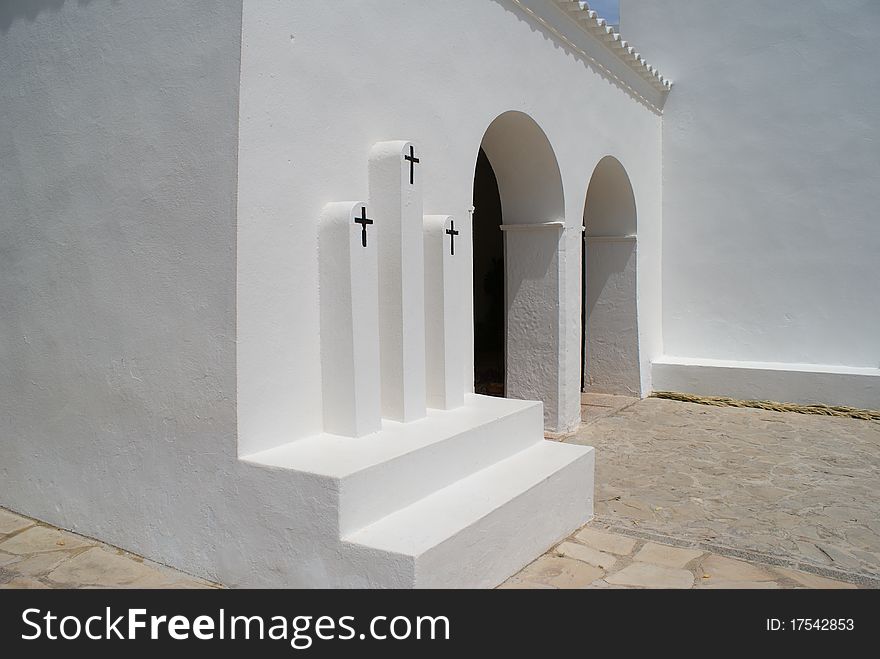 Way Of The Cross In Church Ibiza