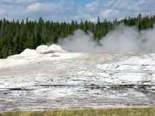 Old Faithful, Yellowstone National Park Royalty Free Stock Image Old Faithful, Yellowstone National Park Royalty Free Stock Image