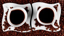 Coffee For Two Royalty Free Stock Images Coffee For Two Royalty Free Stock Images