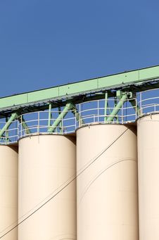 Silo Royalty Free Stock Photography