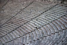 Greek Antique Theater Royalty Free Stock Photography