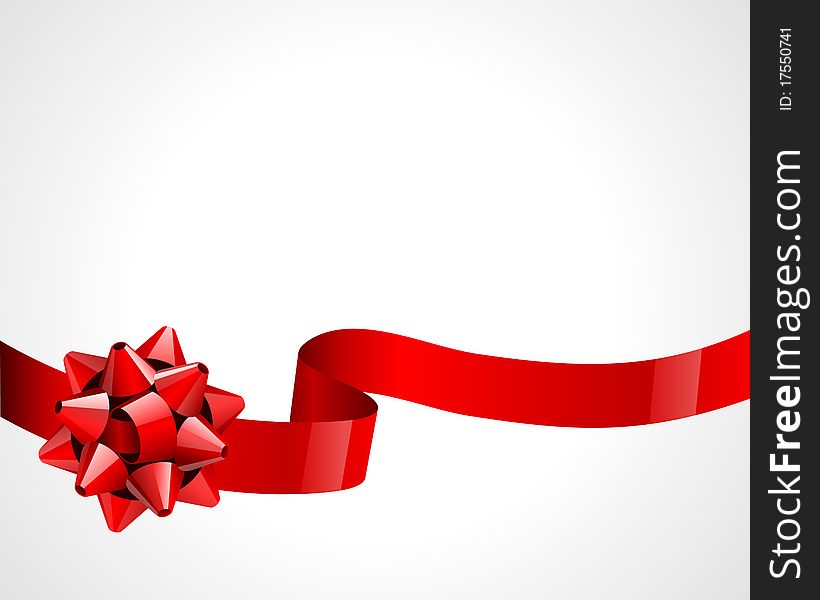 Gift Red Bow