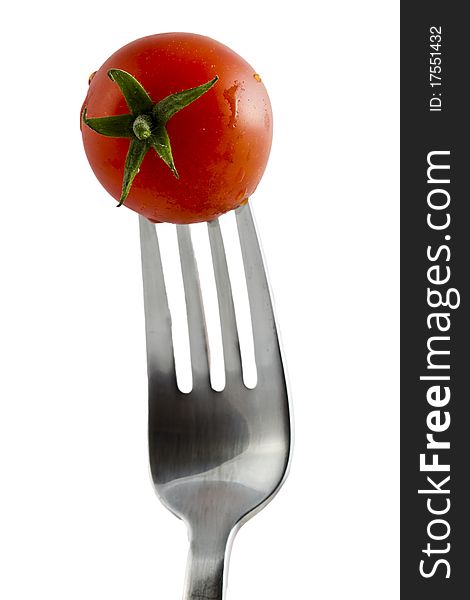 Cherry tomato assorted detail macro