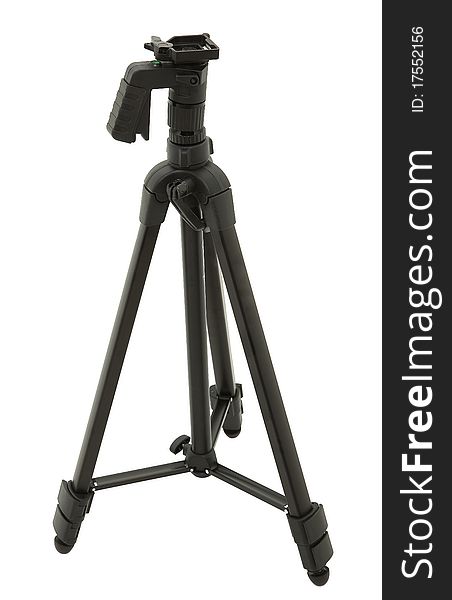 Black Camera Tripod