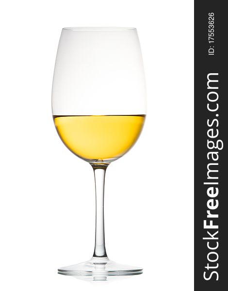 A Glass Of White Wine