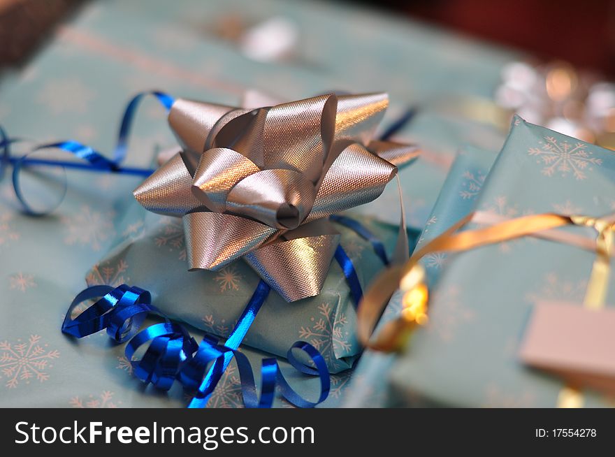 Collection of toys wrapped perfectly. Collection of toys wrapped perfectly