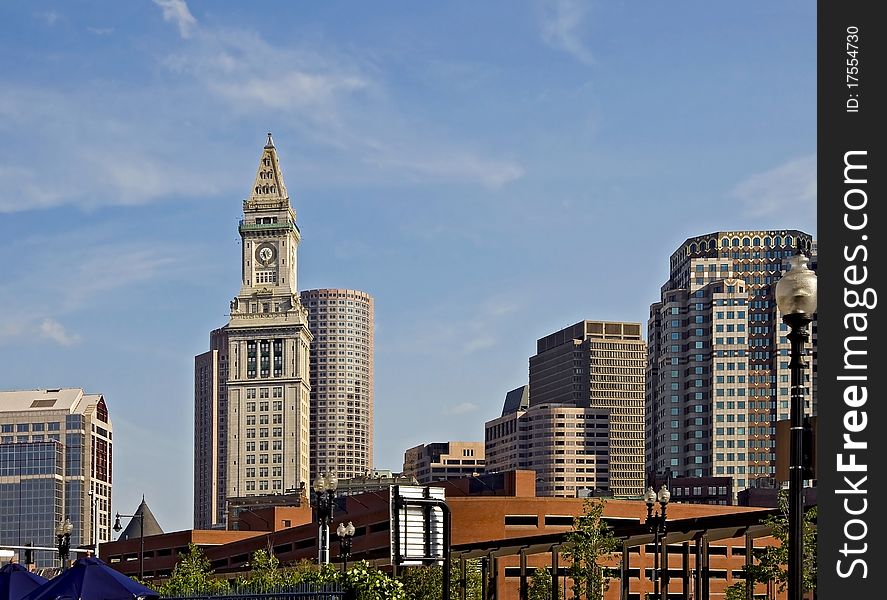 Boston skyscrapers: Custom House Tower