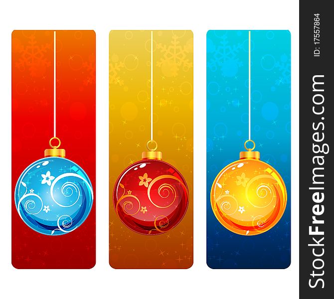 Colorful Christmas Card