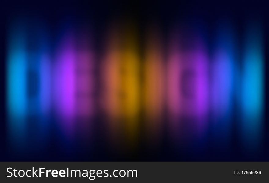 Abstract colorful background with blurry text. Abstract colorful background with blurry text