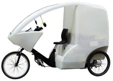 Bicycle Taxi Stock Images