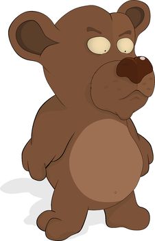 Malicious Toy Bear Cub Stock Photography Malicious Toy Bear Cub Stock Photography