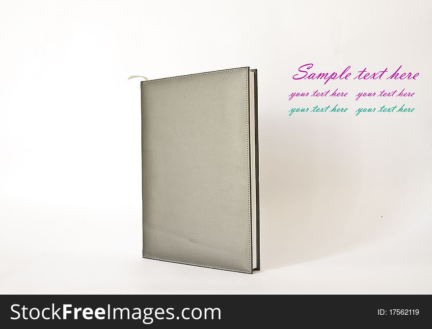 Notebook for background and texture