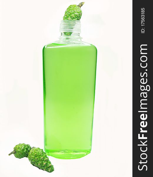 Shower Gel Bottle With Fir Extract