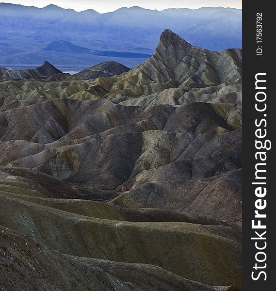 Zabriskie Point, Death Valley, California