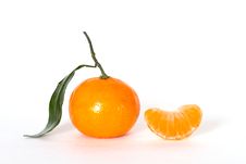 Fresh Tangerine Stock Image Fresh Tangerine Stock Image