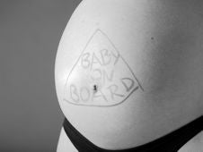 Expectant Mother Royalty Free Stock Photography Expectant Mother Royalty Free Stock Photography