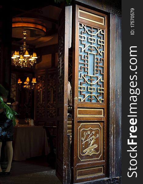 Chinese traditional door