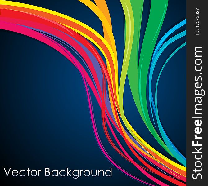 Illustration of abstract vector background