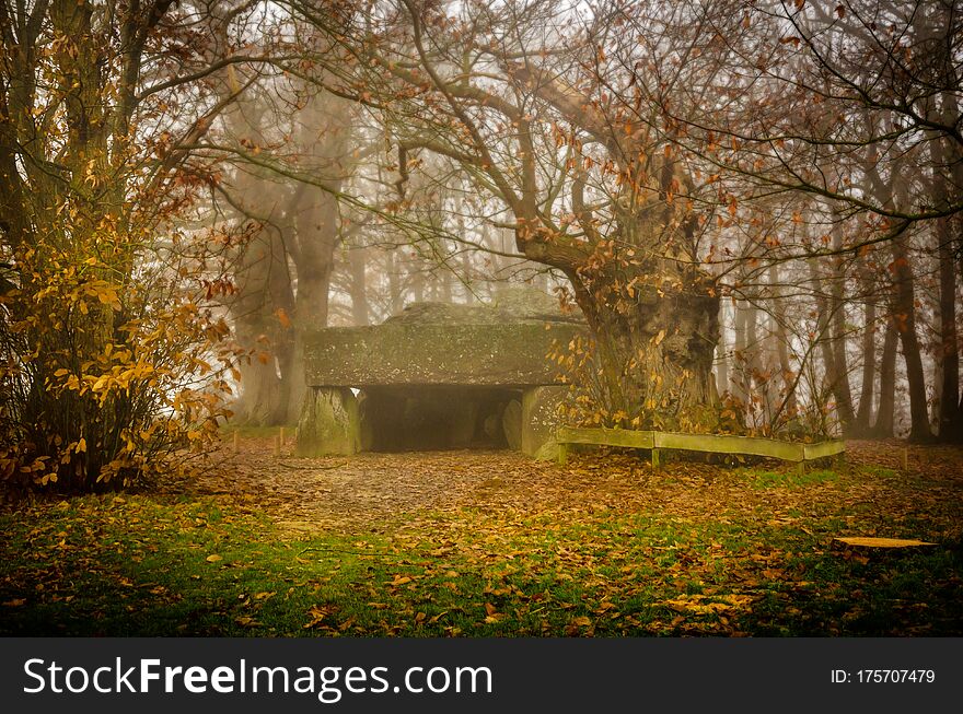 La Roche-aux-Fees the fairiesâ€™ rock in Brittany, France, is regarded as Europeâ€™s best preserved dolmen