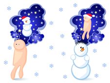 Сristmas-dreams Stock Images Сristmas-dreams Stock Images