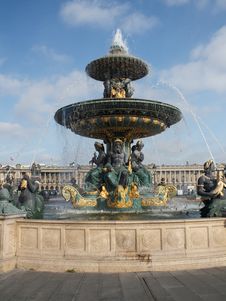Place De La Concorde Stock Image Place De La Concorde Stock Image