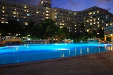 Swimming Pool At Night Stock Photos Swimming Pool At Night Stock Photos