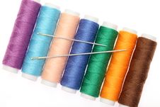 Thread And Needle Stock Photo Thread And Needle Stock Photo