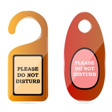 Do Not Disturb Tags Stock Images Do Not Disturb Tags Stock Images