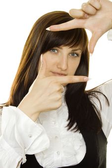 Looking Through Royalty Free Stock Photography Looking Through Royalty Free Stock Photography