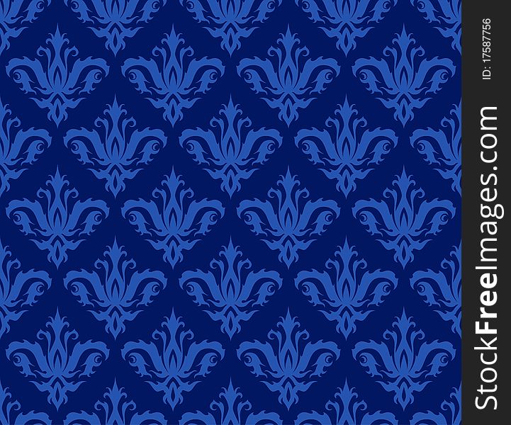 A pattern with a seamless ornament. A pattern with a seamless ornament