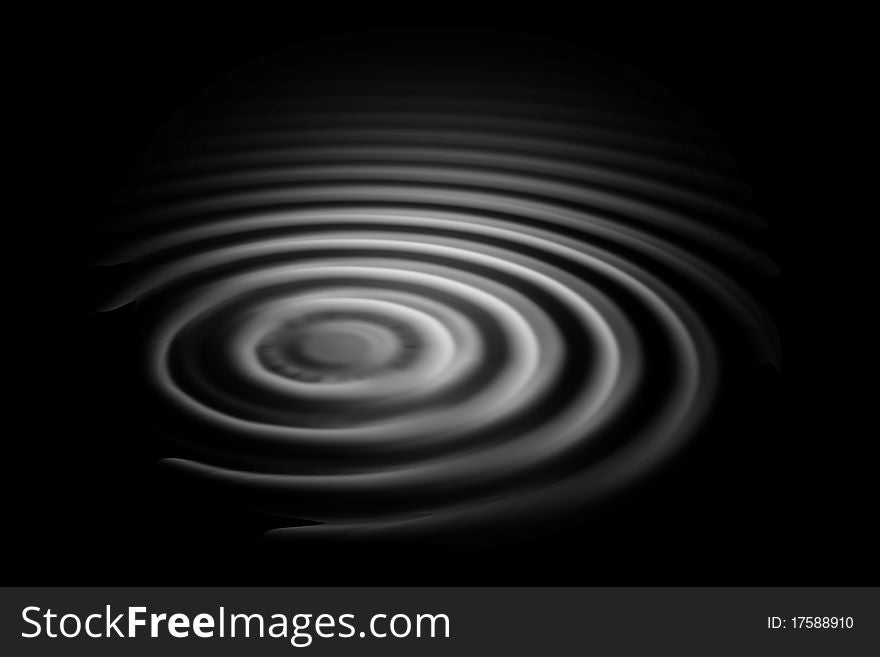 Elegant black space and gray ripple background design. Elegant black space and gray ripple background design