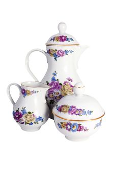 Tea Coffe Set Royalty Free Stock Photos Tea Coffe Set Royalty Free Stock Photos