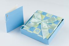 Wrapped Gift Box Present Stock Photography