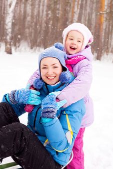 Mother And Daughter Royalty Free Stock Images Mother And Daughter Royalty Free Stock Images