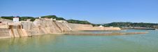 Panorama Of Water Electricity Plant Construction Stock Images Panorama Of Water Electricity Plant Construction Stock Images
