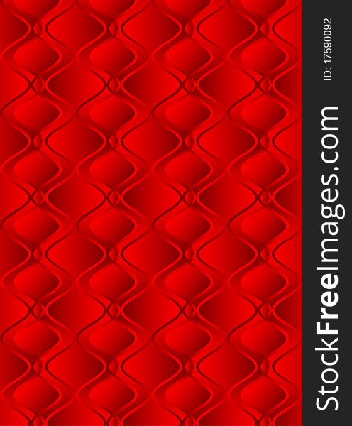 Red seamless background. vector tile