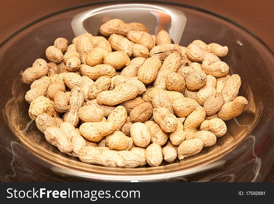 Peanuts On Plate